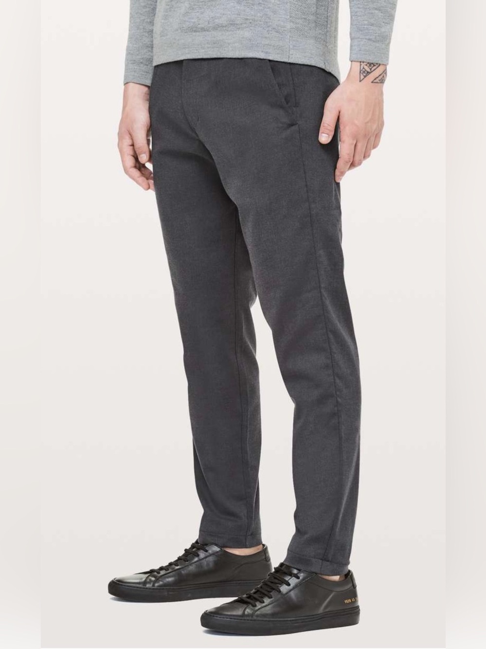 Lululemon | Wool Commission Pant Slim | Heathered‎ Obsidian | Size 33